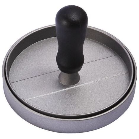 presse Hamburgers, 1 Pice Argent Presse Hamburgers, Moule Hamburgers En Aluminium Moul Sous Pression, Revtu D'un Matriau Antiadhsif Et Rsistant (1/4)