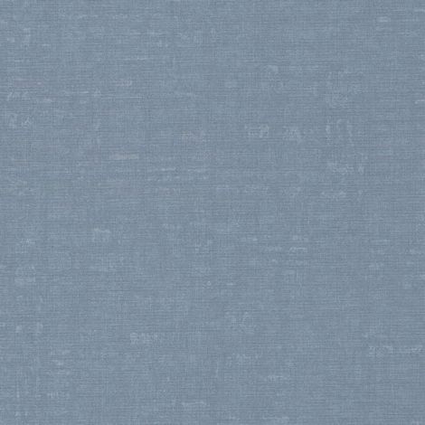 Papier peint intissé uni bleu Tapisserie texturée aspect textile Papier peint gaufrage effet tâches style minimaliste idéal pour chambre (1/3)