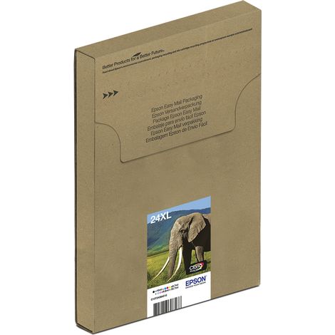 Epson Mlt.pck 6-colours 24XL EasyMail BLCK/CY+light/MG+light/Y/ RS bl. (C13T24384510) (1/3)