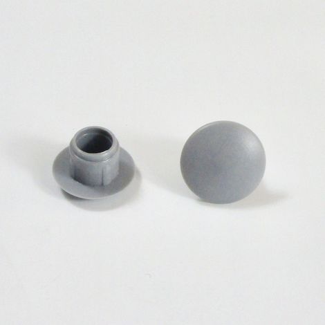 Ajile - Bouchon Obturateur en Plastique Diamètre 8 mm Coloris GRIS