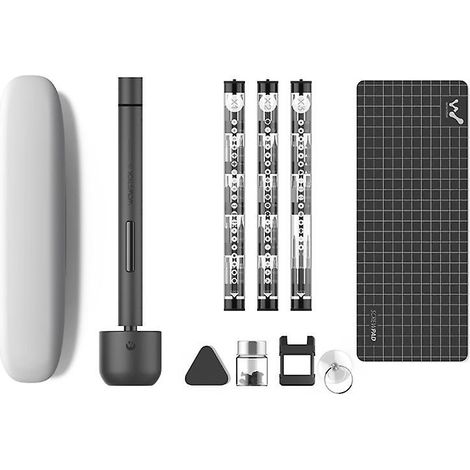 Wowstick 1F Pro 1F+ 56-Bit-Elektroschraubendreher, Präzisions-Mini-Akkuschrauber, Gehäuse aus Aluminiumlegierung, 3 LED-Leuchten