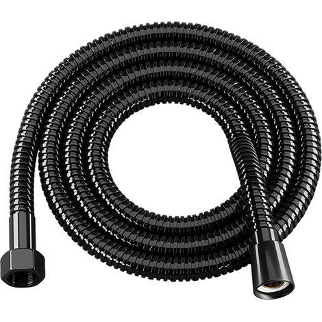 Flexible de Douche 1,5 M, Avec Protection Anti-Torsion, Flexible Douchette, Tuyau de Douche, Remplacement Flexible Douche, Tuyau de Douche Universel pour Robinetterie Salle de Bains, Douche et Bain (1/5)