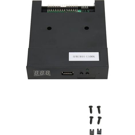 Émulateur de lecteur disquette 3,5 pouces - 1,44 Mo - Installation facile - ABS durable - Pour équipements industriels (1/5)