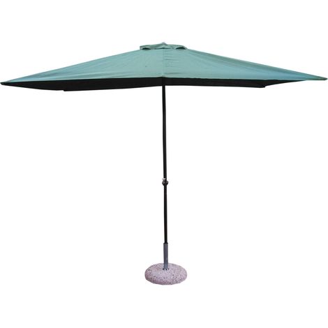 OMBRELLONE MARKET MT.2X3 STRUTTURA GRIGIA  COPERTU