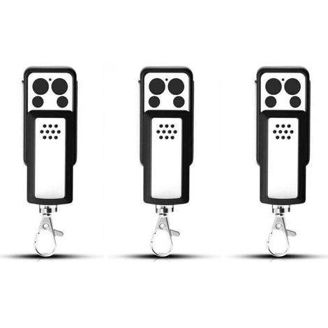 x 4-Kanal-Torfernbedienungen – Kompaktes Schiebedesign, stabiles Signal und einfaches Klonen für kompatible Motoren (1/5)