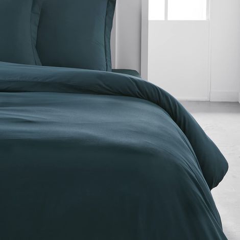 Housse de Couette 240X260 2 Personnes Coton Paon (1/3)