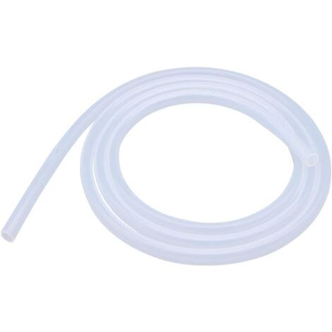 Tuyau en silicone – Tuyaux en caoutchouc transparent pour la maison, l'eau potable, l'industrie – 14 mm ID x 16 mm OD, épaisseur de paroi 2,5 mm, longueur 5 m (1/5)