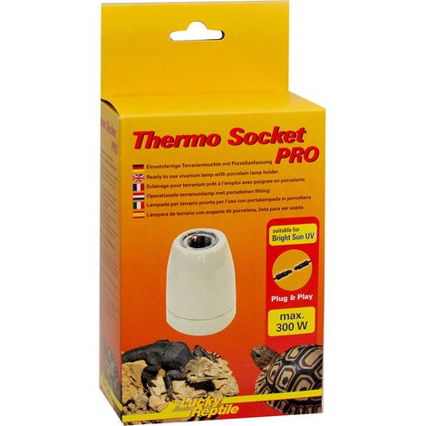 Lucky Reptile, Thermo Socket PRO, Connettore per lampade per rettili (1/4)
