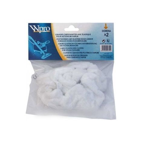 Lot de 2 chiffonnettes pour Nettoyeur Vapeur W-PRO 481281728512
