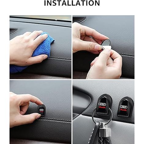 Selbstklebende Haken für das Armaturenbrett im Auto, Klebehaken (1/4)
