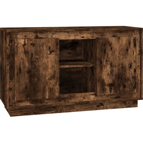 Credenza buffet cassettiera mobile contenitore organizer cucina soggiorno soggiorno 102 x 35 x 60 cm derivati del legno marrone 020030849