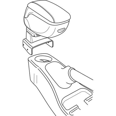 Attacco bracciolo - compatibile per  Ford Tourneo Connect (06/0210/13)