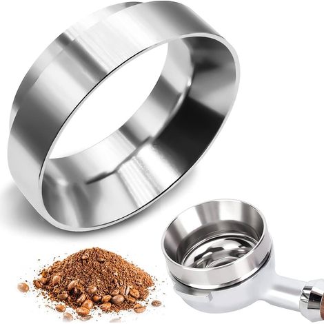 Embudo de dosificación universal de aluminio con anillo dosificador de 54 mm (1/5)