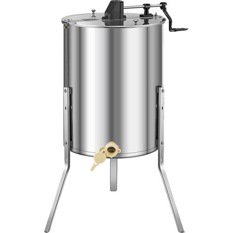 Extracteur de miel, fonctionnement manuel, capacité efficace de 2 cadres, 18.5inch 4 (1/2)