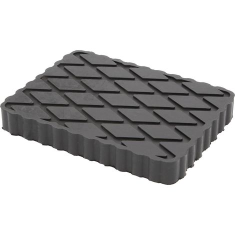Kstools – Tapis en caoutchouc pour ponts élévateurs – Dureté ShA 85° – Adhérence antidérapante – Support universel – Surface rainurée (1/5)