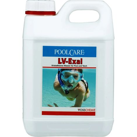 Traitement piscine sans chlore, Alguicide piscine, 1 Liter, Prévention algues, entretien piscine (1/5)