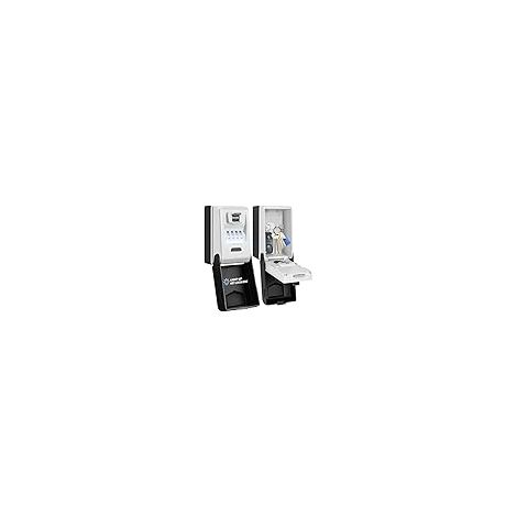 Secure Outdoor Key Box [Backlit] Large Waterproof Wall-Mounted Key Box with Code Lock, Robust Key Case, Indoor Key Safe with Automatic Light (1/5)