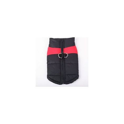 Gilet imperméable en polyester pour chien – Taille M – Doublure en polaire et coton – Conception légère pour promenades hivernales (1/4)