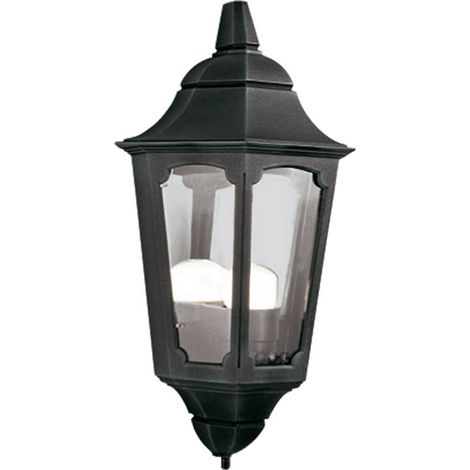 Elstead Parish - Mezza Lanterna da Parete per Esterni 1 Luce Nera IP44, E27 (1/5)