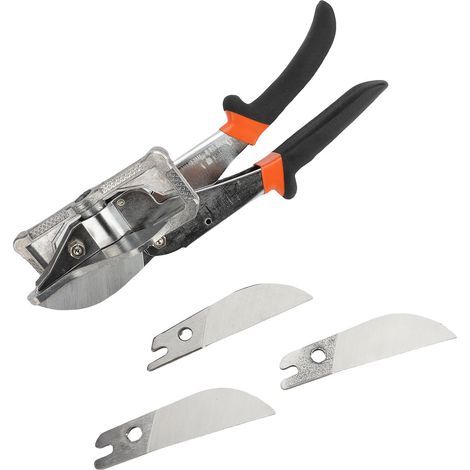 Mite shears for wood finishing, adjustable handheld tool from 22.5 to 45 degrees, angle cutter (1/2)