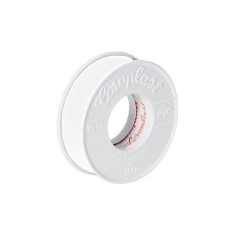 Elektro-Isolierband 302 0,15 mm x 25 mm x 10 m weiß C1714 (12 ROL)