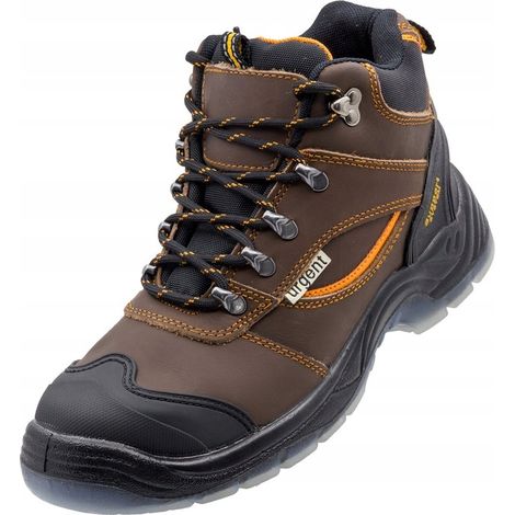 WASSERDICHTE, DURCHTRITTSICHERE Arbeitsstiefel LEDER 120 S3 URGENT Größe 43