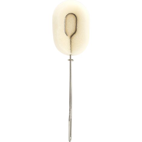 Brosse à biberon longue avec éponge tête nettoyante amovible et manche long – Brosse de nettoyage pour biberons bébé, remplacement facile.