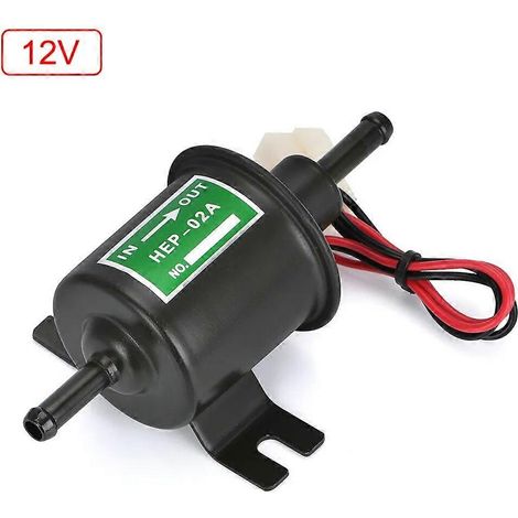 Pompe à carburant électrique universelle basse pression de haute qualité HEP-02A 12V 24V pour voitures et motos (1/4)