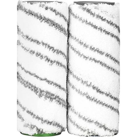 2 Rouleaux de Rechange 2.055-007.0 pour Karcher FC3D FC5 FC7 (1/4)