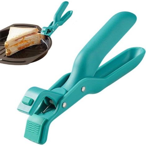 Pinzas de cocina - Pinzas para alimentos calientes - Cocina segura - Textura antideslizante - No especificado - Verde (1/5)
