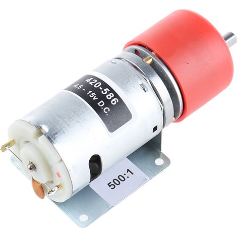 Motoréducteur CC RS PRO, 12 V c.c., 19,8 W, 29 tr/min, dia. de l'arbre 6mm ( Prix pour 1 )