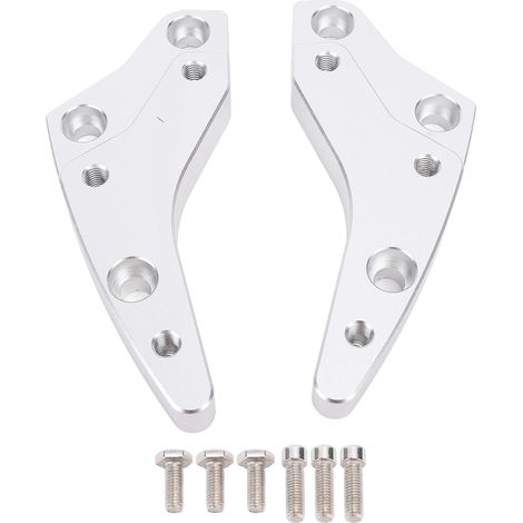 Bloc élévateur de guidon de moto 18 mm rehaussant 20 mm vers l'arrière en aluminium CNC de remplacement pour K1600B K1600GT K1600GTL K 1600 B GT GTL GA Grand America (1/5)