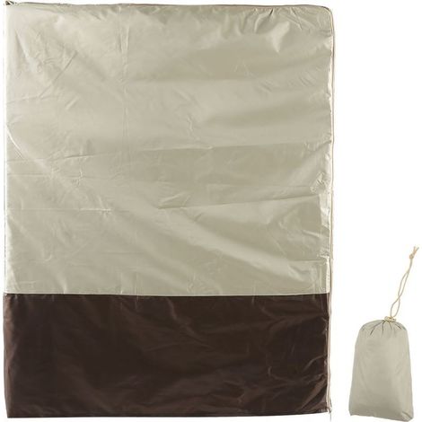 Housse de lit pliable, anti-poussière, imperméable, protection pour intérieur et extérieur, 85 x 33 x 107 cm (1/5)