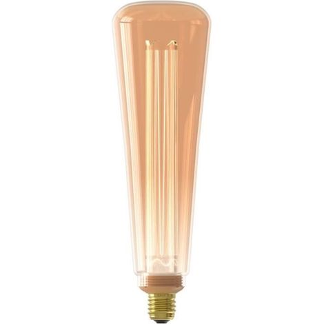 [JAMAIS UTILISÉ] Ampoule LED E27 - CALEX - ROYAL KINNA - 3,5 W - 150 lm - 1800 K - Intensité variable - Or (1/2)
