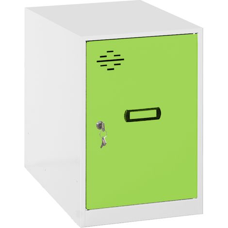 Simonrack Simonlocker Dism. Mini armadietto bianco verde metallo