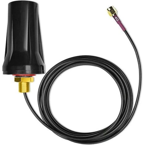 Antenna 4G LTE Dual Qoltec guadagno massimo 7 dBi IP67 (1/3)