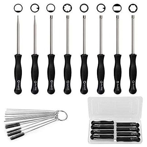 8 pcs Outil de réglage du carburateur Kit de Tournevis pour carburateur à 2 Cycles commun Réglage du Petit carburateur Moteur Réglage de l'outil de réglage (1/5)