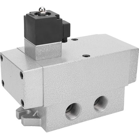 Électrovanne 5/2 G3/4 K25DH-20, 2 positions, commande électrique unique, équipement industriel AC110V. (1/5)