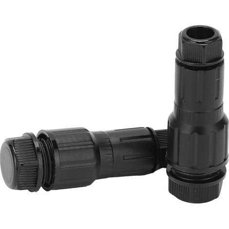2 Pièces Connecteurs Fil Basse Tension Nylon Laiton pour Éclairage Paysager Projecteur Extérieur