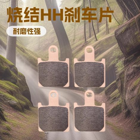 Motorcycle disc brake pads FA417 are suitable for Kawasaki Z 1000 2007-2009 sintered front brake pads.