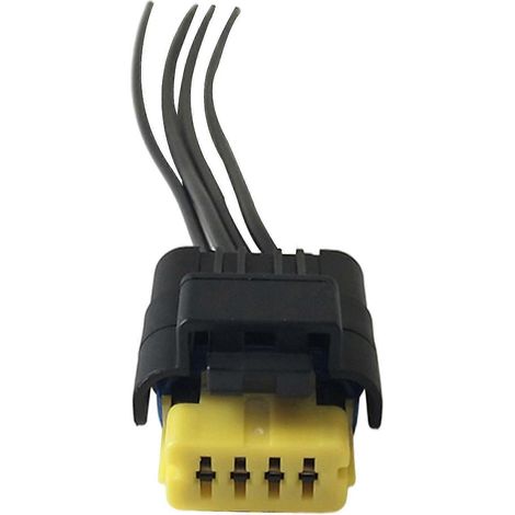 Connecteur de faisceau de câbles de pompe à carburant à 4 broches 8200146092, compatible avec Fiat (1/5)