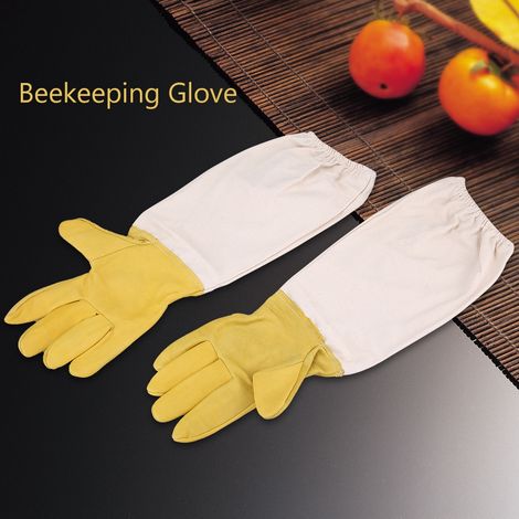 gants en toile de mouton anti-abeilles (1/5)