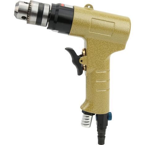 Perceuse à air pneumatique pistolet 3/8 10mm KP-550N, machine industrielle à bois, rotation réversible CW/CCW, outil professionnel. (1/5)