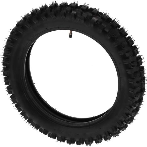Chambre à air caoutchouc 90/100-14 pouces Kit pneu universel pour moto tout-terrain Pit Pro Trail Cross, accessoire remplacement (1/5)