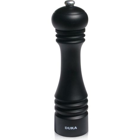 Wunderschöne Salz- und Pfeffermühle 23 cm, matt schwarz, Front Duka (1/3)
