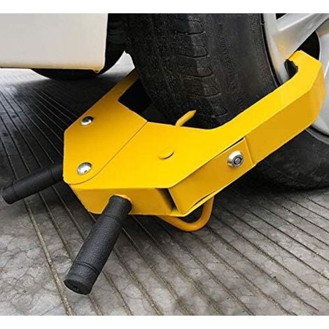 Antivol de roue pour voiture et remorque, antivol de roue pour remorque, antivol de pneu pour caravane et voiture, griffe antivol pour pneu de voiture. (1/5)