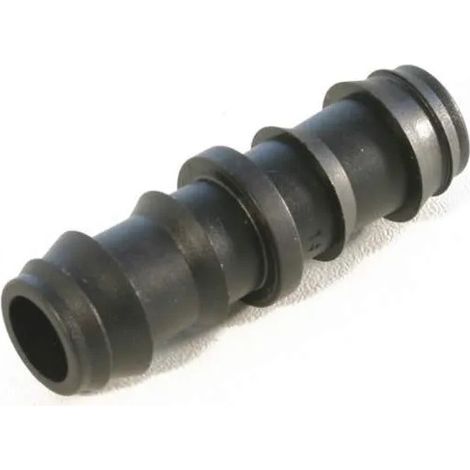 Giunto scanalato in pvc diametro 16 mm per irrigazione a goccia