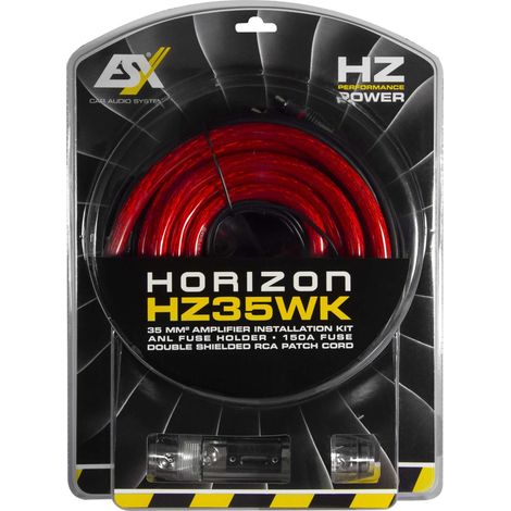 ESX HZ35WK – Kabelsatz zur Montage des Verstärkers, Querschnitt 35 mm² (1/2)