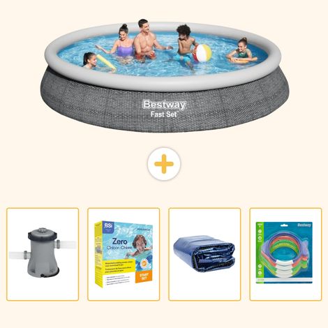 Bestway Bestway Fast Set Ronde - 457x84 cm - 5-pièces  S181 (1/5)