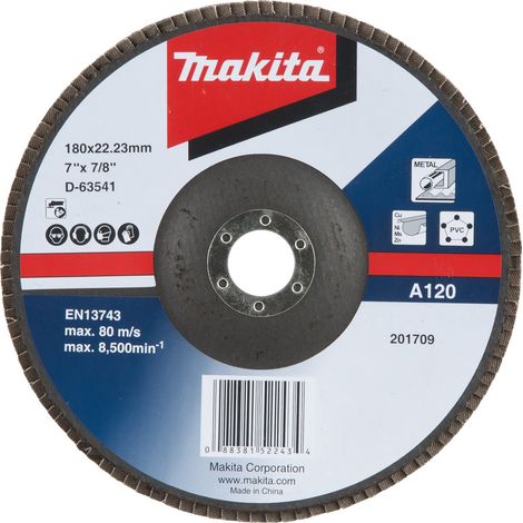 Makita Disco de láminas 180 mm A120 - D-63541